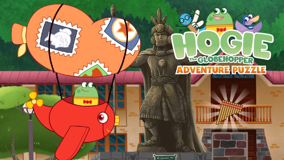 Hogie the Globehopper Adventure Puzzle